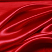 Roter Satin-Seidenstoff